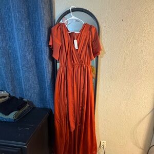 Baltic Born Terracotta Maxi Dress